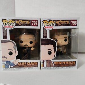 Pop! TV - Cheers Bundle - Cliff Clavin #797 & Norm Peterson #796